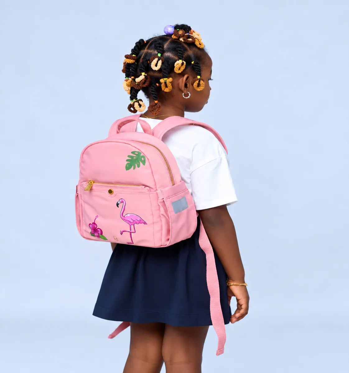 Collection Axelle Sanogo — Petit Ecolier Rose - version Flamant